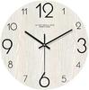 Wall-Mounted Luminous Wooden Silent Clock: Creative and Decorative for Living Room