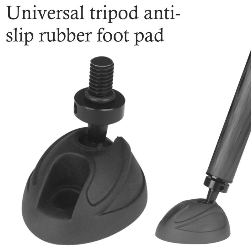 1Pc/3pcs Quick Install Nonslip Tripod Base Pad Compatible for 3/8 Thread Tripod Legs Rubber Aluminum Alloy Construction