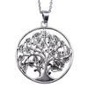 Tree of Life Pendant Openwork Necklace Nature Boho Celtic Jewelry 45cm or 70cm long chain