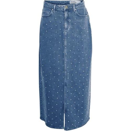 Vero Moda Womens/Ladies Tessa Denim Regular Midi Skirt