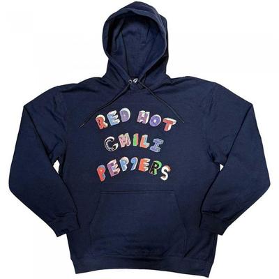Red Hot Chilli Peppers Unisex mikina s farebnými písmenami pre dospelých