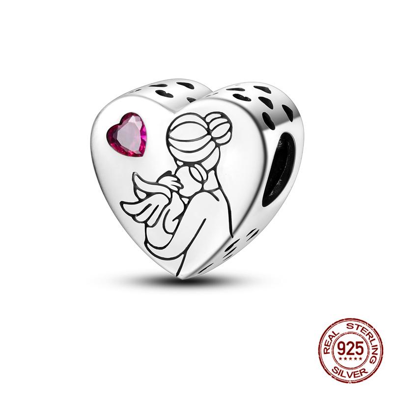 100 Copper Love Angel Blessing Charm Bead Charms Compatible With Authentic Bracelets Do It Yourself Jewellery Making Ideal For Women Gift