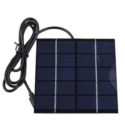 Solar Charging Panel 1.5W 5V Type C Port Waterproofing Phone Polycrystalline Silicon Portable Solar Panel for Mobile Phone