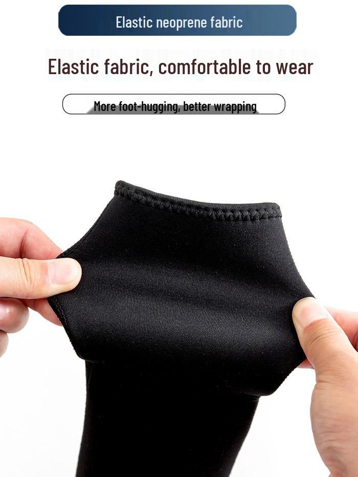 3.5mm Non-Slip Diving Socks, Warm Mid-Calf Sock Covers for Men & Women - Ideal for Surfing, Swimming, and Free Diving