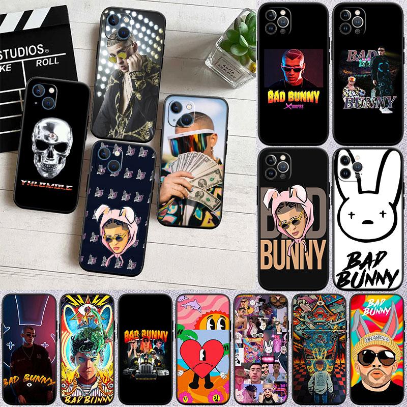 Bad Bunny New High-End Cover Phone Case for iPhone 16 15 14 13 Pro Max Plus Mini