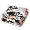Blanket Decorative Mort & Phil Mortadelo y Filemón Throw Blanket  Flannel Bedspread For Home Decor Comfortable Sofa Bed Cover