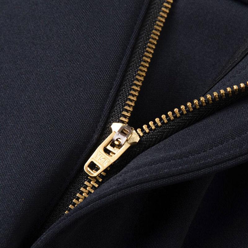 ROMON Men's Straight Leg Casual Business Trousers 6K147A60