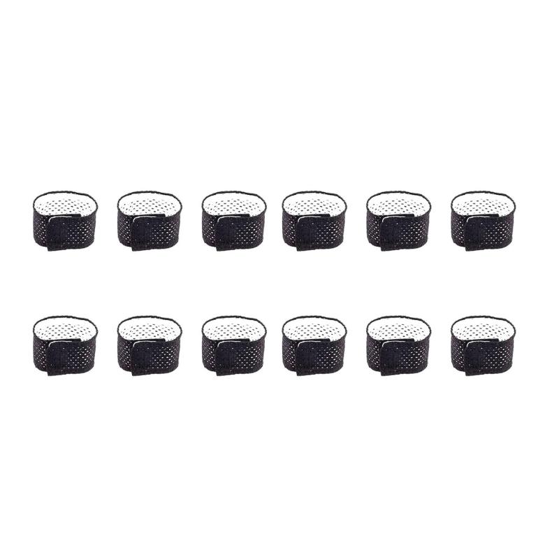 Pack Of 6/12 Reversible Shirt Sleeve Bands For Soccer And Softball With Hook And Loop Fasteners Sportwear Sleeve Tie