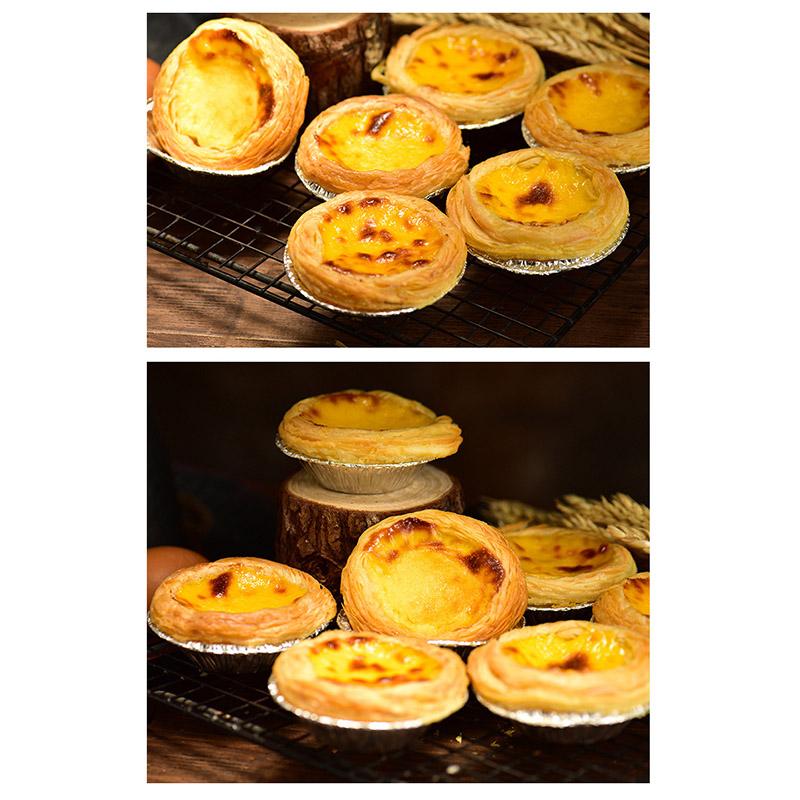 250 buc. Cești din folie de aluminiu de unică folosință pentru copt pentru brioșe, pentru cupcake, pentru formată, pentru tartă cu ouă