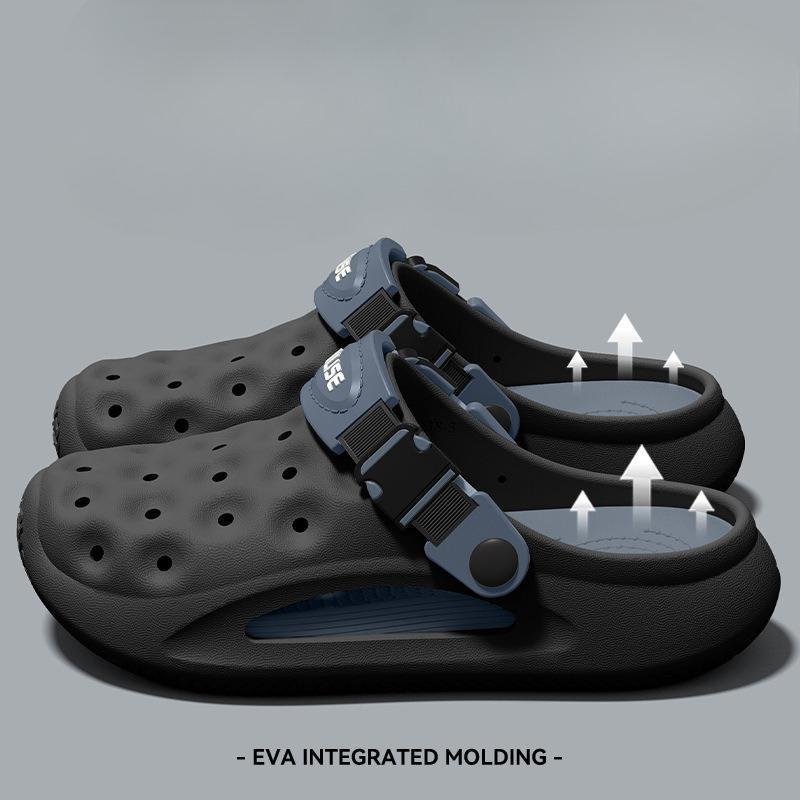 Hole-socks Men's New Style Thick Bottom Anti-Slip Shoes