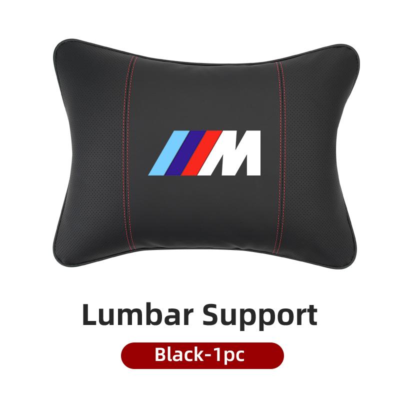 2025 Hot Car Seat Lumbar Neck Pillow Headrest Cushion Waist Interior For BMW X1 X2 X3 X4 X5 X6 X7 G20 G30 6GT E46 E90 E60 F10 E3