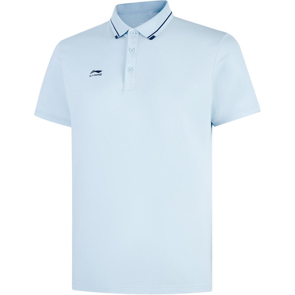 Li Ning T Shirts Men's Polo Collar Thin APLV063