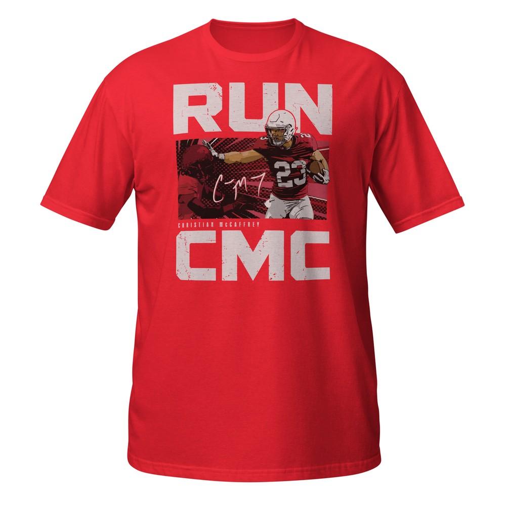 Run CMC Shirt Run CMC Christian McCaffrey San Francisco Stiff Arm Shirt S