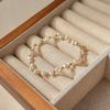 Freshwater Pearl Woven Bracelet, Special-shaped Pearl Bracelet, Beaded Bracelet