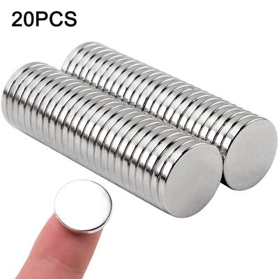 20pcs Super Strong Neodymium NdFeB Magnet Round Super Powerful Strong Permanent Magnetic Disc