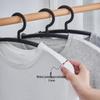 41cm Seamless Curved Non-Slip Wide Shoulder Adult Shirt Hanger - Plastic, Thickened Design