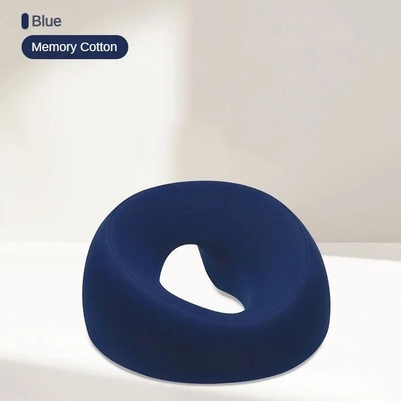 Ergonomics Lying Down Pillow Memory Foam Breathable Head Rest Support Pillow Body Massage Face Rest Pillow for Beauty Salon