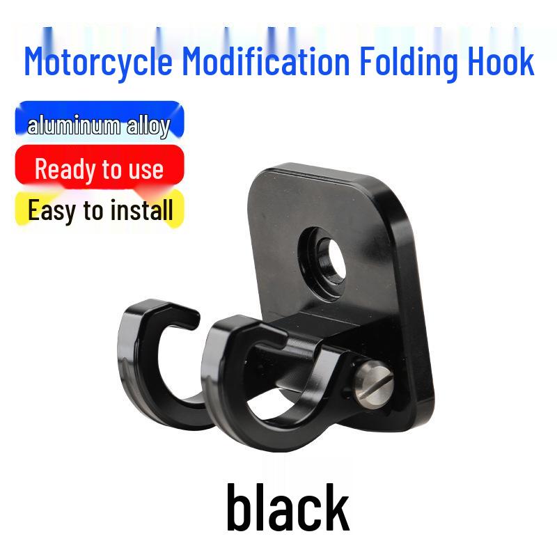 Haojue AFR125 Multi-functional Front Storage Aluminum Alloy Folding Helmet Hook