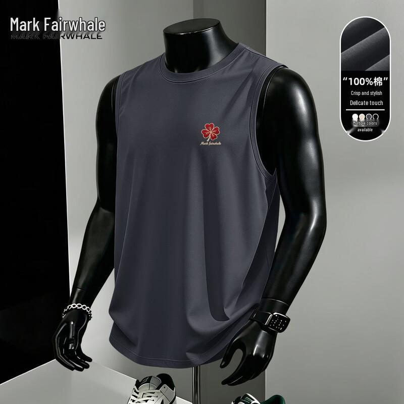 Mark Fairwhale Men s Casual Cotton Tank Top 2XL