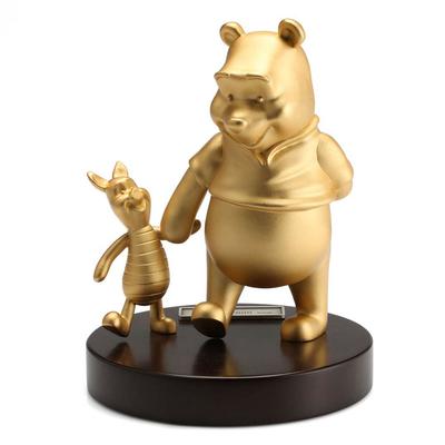 Royal Selangor Puuh & Ferkel Vergoldete Figur