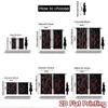 2D flat Photography Backdrop Popular Scene Backdrop Black Cubes with Red 100% Polyester Birthday Party for Holiday