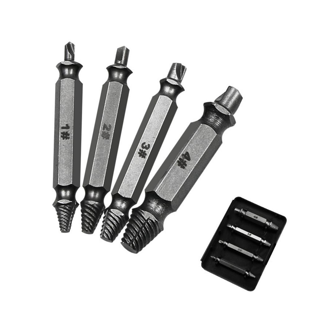 Broken Screws Drill Bit Set for Daily Home Maintenance Used with Electric Hand Drill Wrench Corrosion Resistance