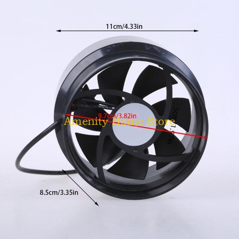 F26C Quiet Pipe Exhaust Fan 5W For Kitchen Pet Room Bathroom Chicken Ventilation