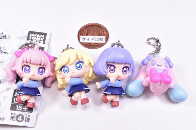 Himitsu No Aipuri Figure Mascot [Set of 4 (Full Set)] Gacha Capsule Toy