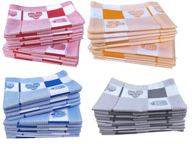 Set mit 10 hochwertigen Küchentüchern aus Baumwolle – Küchenhandtuch aus 100 % Baumwolle