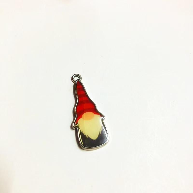 Dwarf Cartoon Pendant Charms - DIY Drip Oil Jewelry Accessory for Holiday