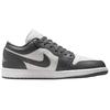 New Jordan 1 Low Grey White 553558-044