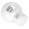 300pcs Single Hole Cord Locks Ball Shape Toggle Stopper Lanyard Spring Clip  Luggage Accessories