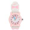 Girls 3D Watch Toys Clear Scale Cute Bow Decoration 3D Cartoon Waterproof Watches for 3 To 10 Years