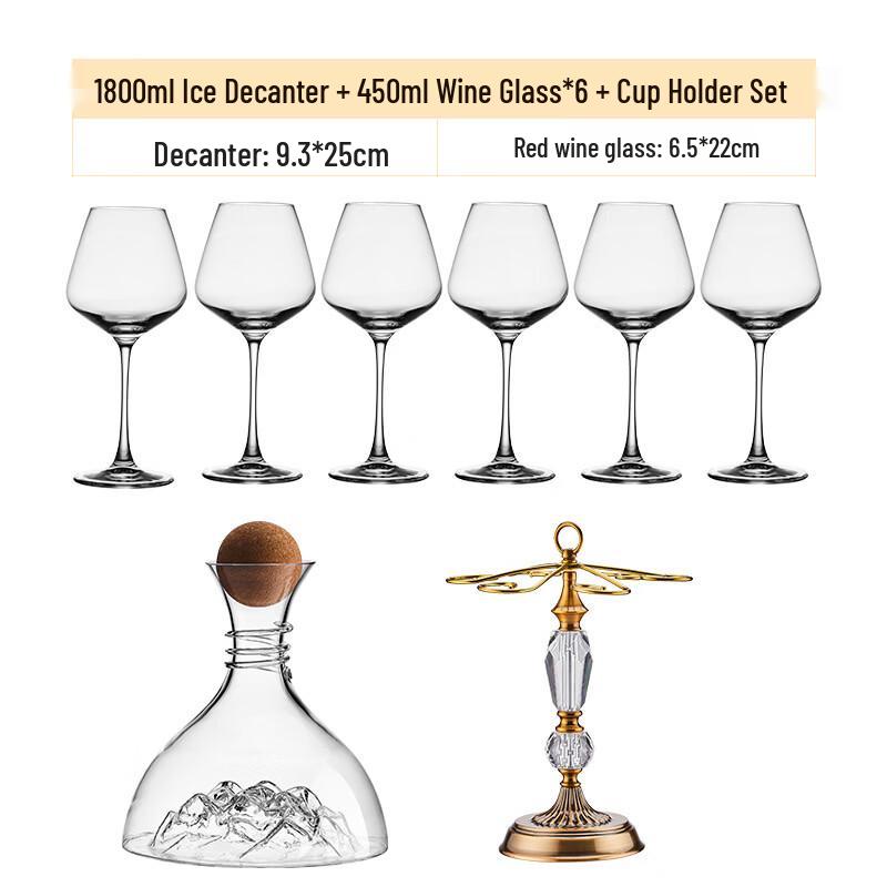 Handun European Wine Decanter and Glass Set