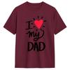 Unisexs Fathers Day T Shirts 100 Cotton Clothing Fashion Short Sleeve Crewneck Tee Shirt Gift Idea Tshirt