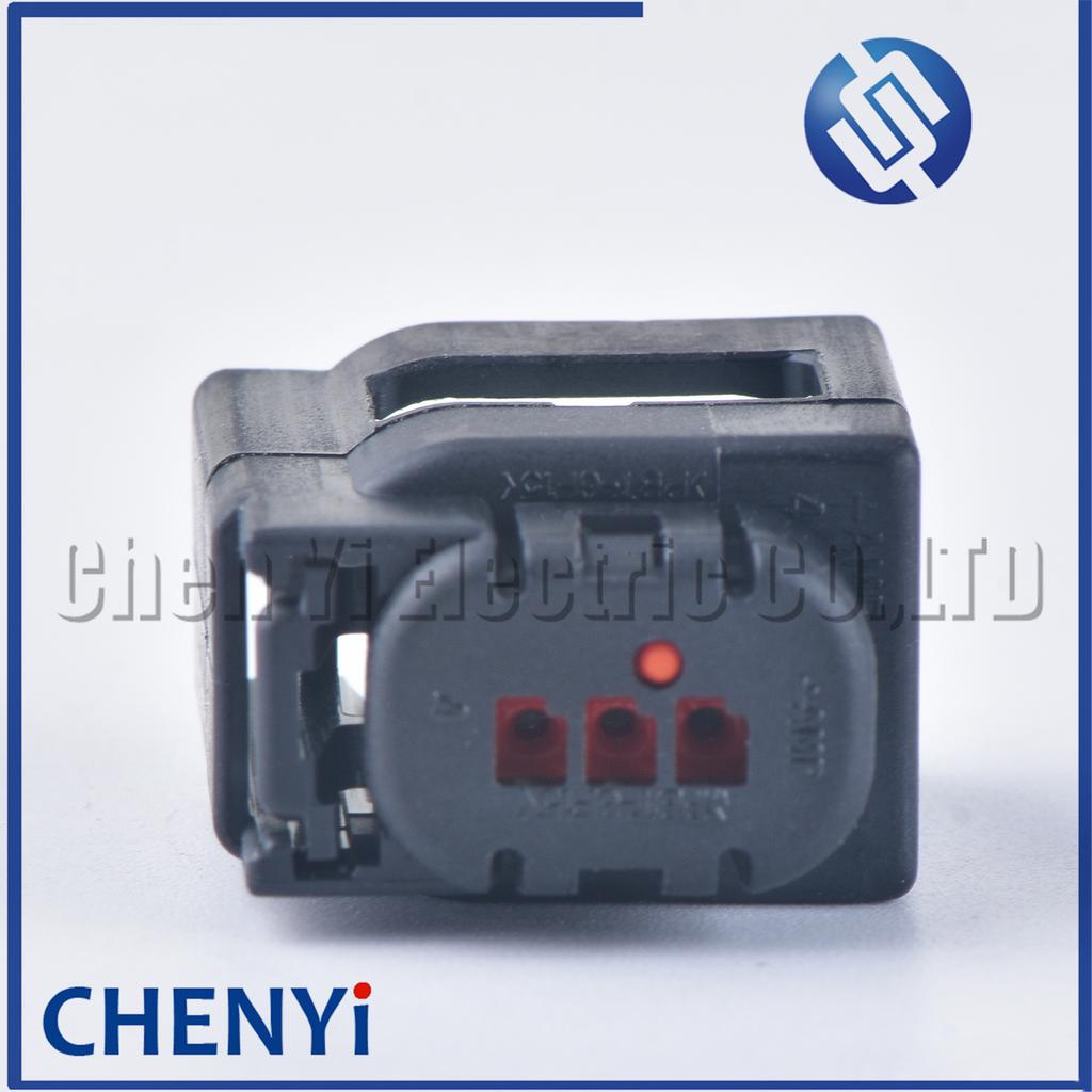 3 Pin Auto Waterproof Connector Wire Harness Plug 1318670-2 WPT1114 For Komatsu Engine Heavy Equipment Temperature Sensor Ford