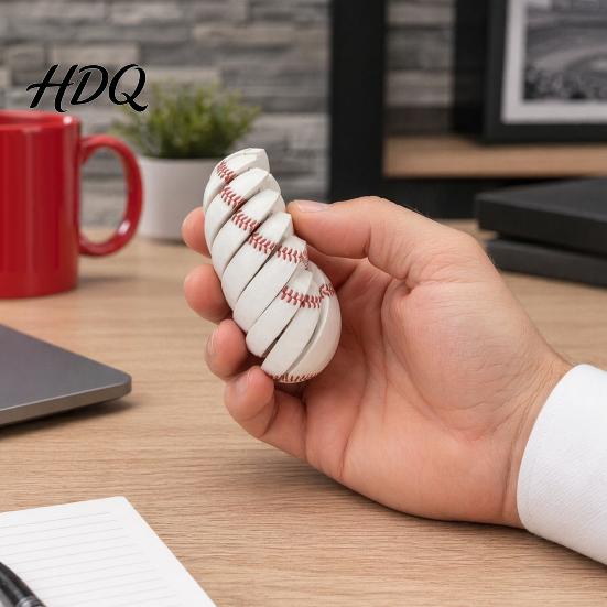 Fidget Gadget Stress Relief Toy 3D Printed Anxiety Design Twist And Sphere Toy Rotate Portable Interactive Decompression for Teens Adults