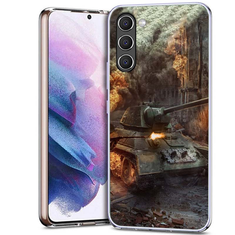 World of Tanks Phone Case for Samsung A17 A37 A57 A55 A35 A25 A15 A54 A14 A24 A34 A13 A23 A33 A53 A07 A05S A04S A03 A73 Galaxy N