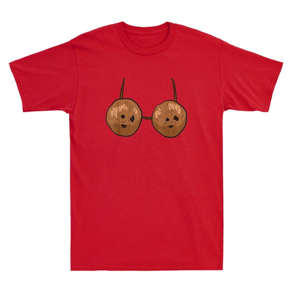 Coconut Summer Coconuts Bra Funny Graphic Gift Humor Unisex's Short Sleeve T-Shirt