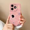 Case For Tecno Spark 20 20C Astronaut Soft Liquid Silicone Lens Protection Durable Back Cover For Tecno Spark20 20 C Phone Shell