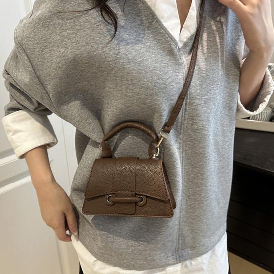 Women PU Leather Shoulder Bag Stylish Top Handle Bag Fashion Handbag with Removable & Adjustable Shoulder Strap Stylish Crossbody Bag for Commuting
