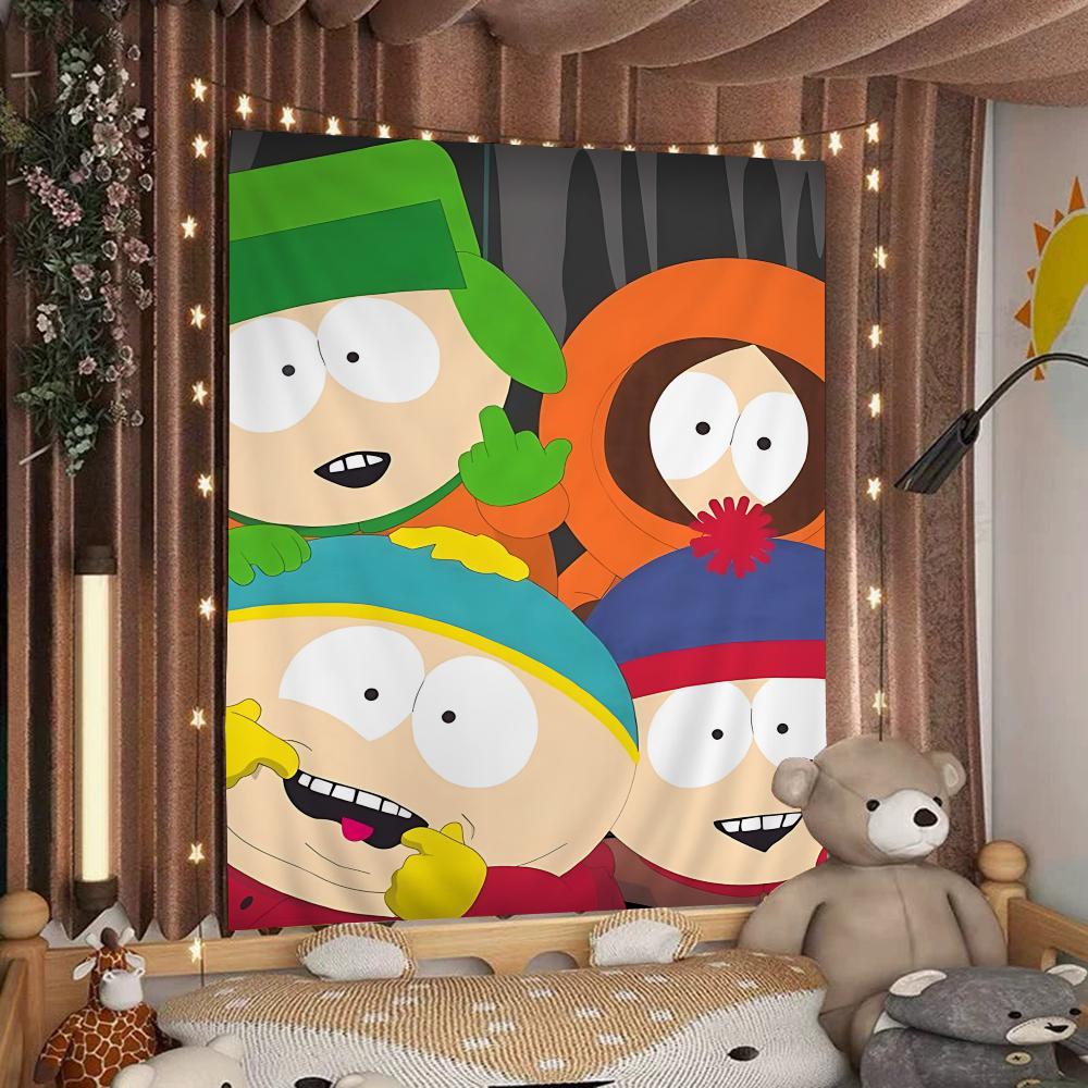 CartoonSouthparkS Cartoon Tapestry Wall Hanging Decoration Household Home Decor
