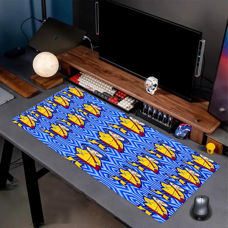 Coraline Print Mouse Pad, Anti‑Slip Desktop keyboard Mat, for PC Laptop Gaming Working Daily Use, Cool Festival Surprise Gift