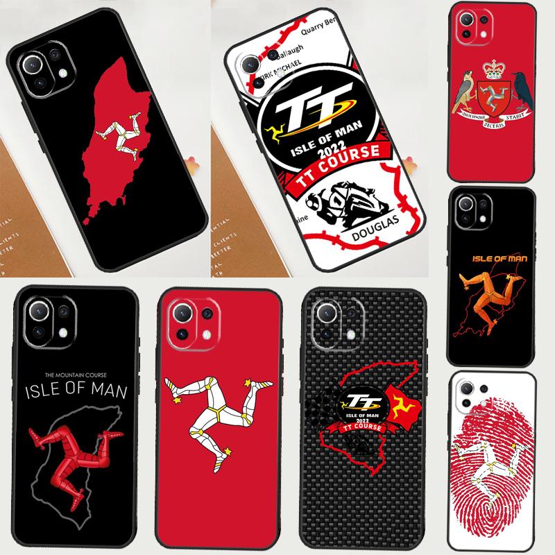 Isle of Man Coat of Arms Case For Xiaomi 15 14 13 Ultra 11T 12T 13T 14T Pro POCO X7 Pro F5 F6 M6 X3 X5 X6 Pro Cover