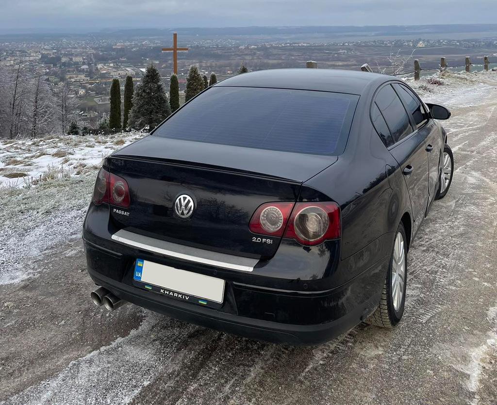 

Спойлер LIP (Sunplex, чорний) (115,8см*6,3см) для Volkswagen Passat B6 2006-2012 рр.