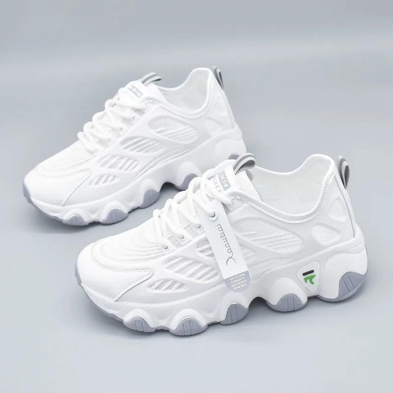 Fashion Fashion 2025 Summer Mesh Breathable Women's Shoes Comfortable and Elegant Vulcanized Shoe Light Walking Casual Ladies Footwear