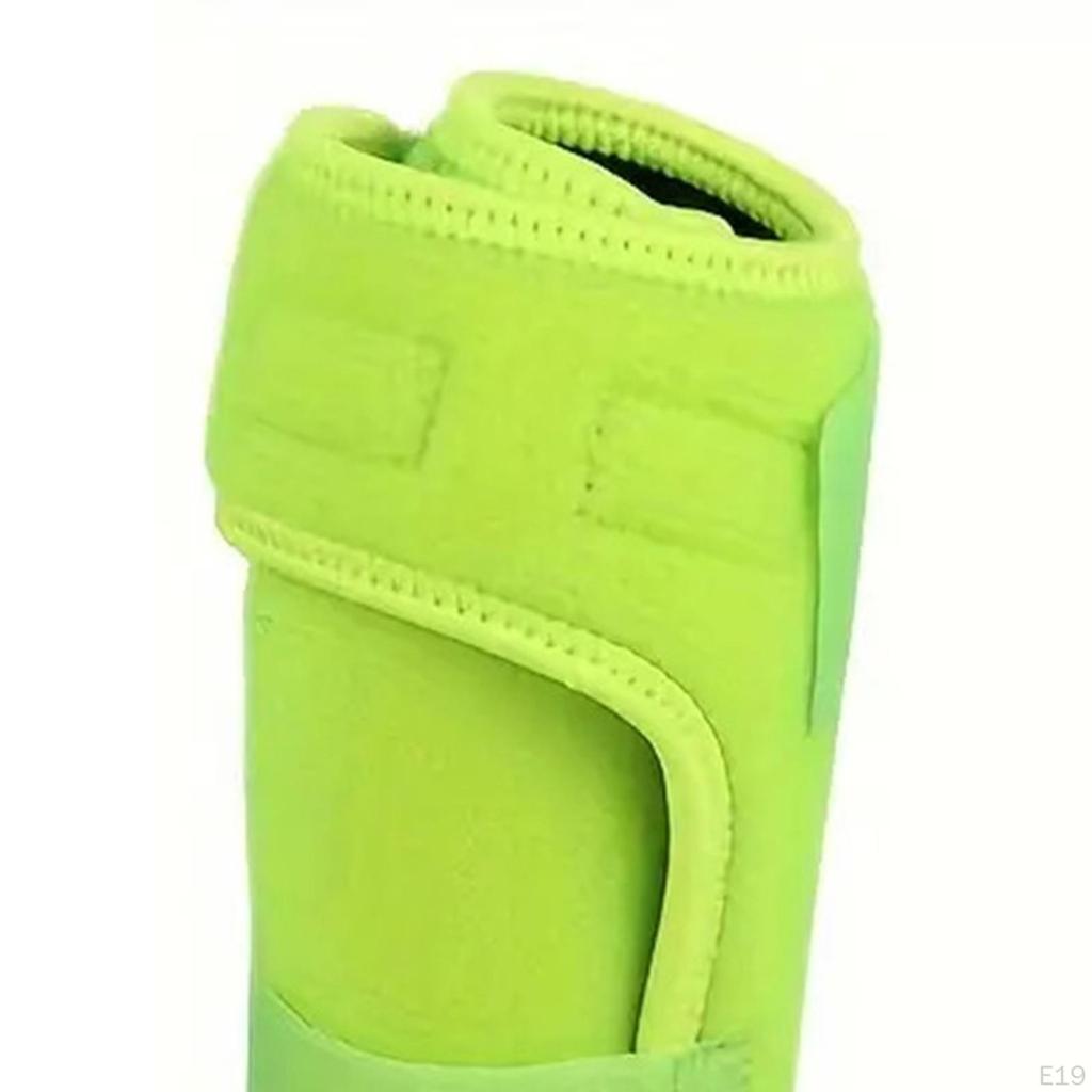 4 Pieces Horse Boots Leg Covers Reusable Breathable Durable Adjustable Wraps Set Guard for