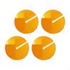 4 Pack Drink Coasters Plates Tabletop Protectors Drinking Glasses Placemats