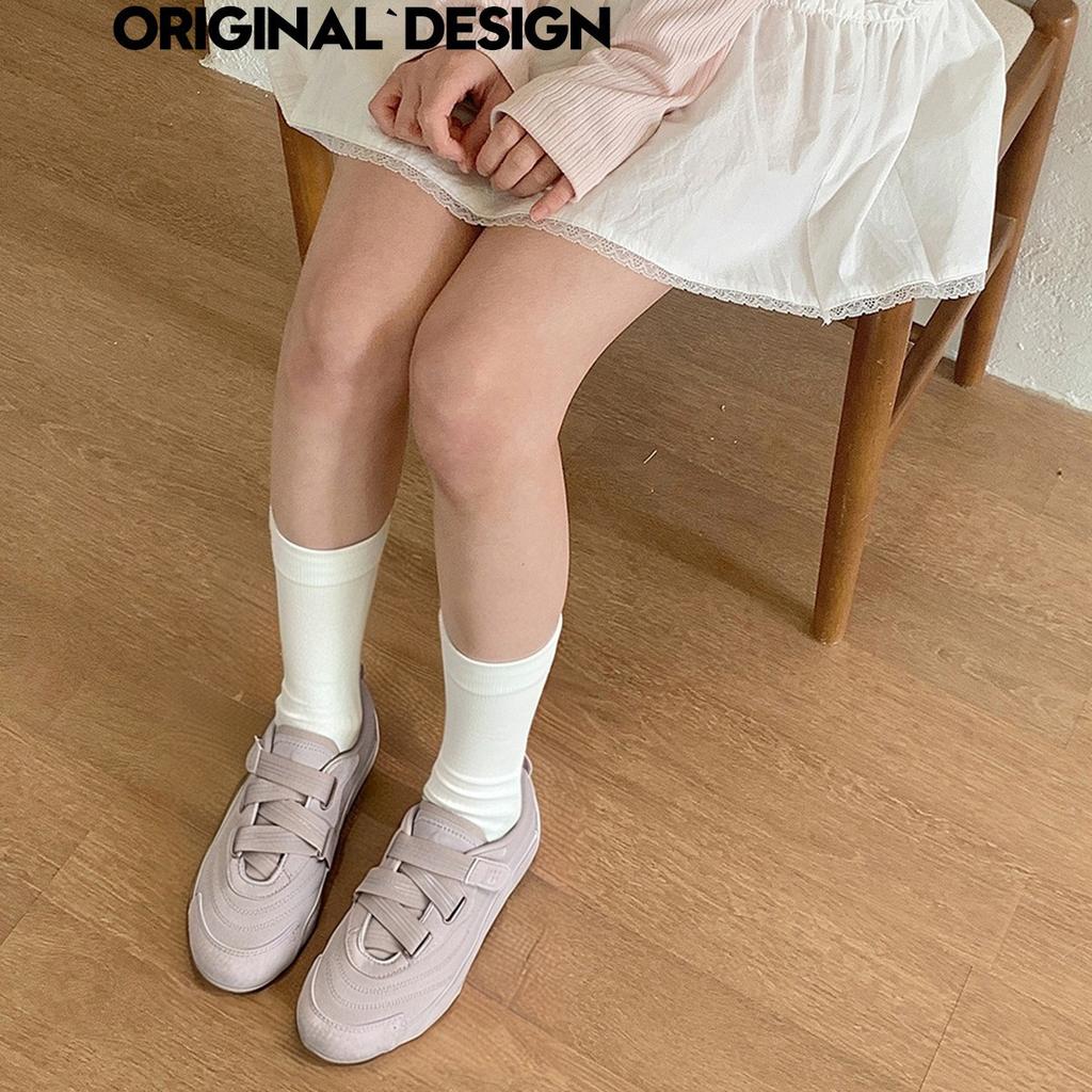 French Retro Style Velcro Ballet Training Shoes Women's Autumn 2025 New Versatile Casual Sports Shoes