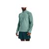 Under Armour Qualifier 2.0 Half-Zip Solid Running Hoodie Men Hoodies Green 1365662-177